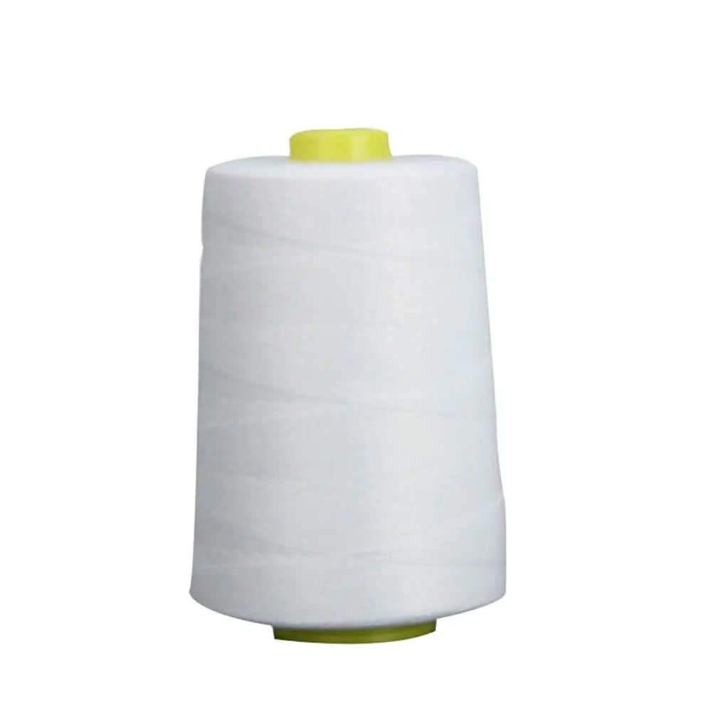 

4Pcs White Polyester Sewing Thread 10s 3 Multipurpose Eco Friendly for Bag Sewing Crafting Quilting Supplies Polyester Thread
