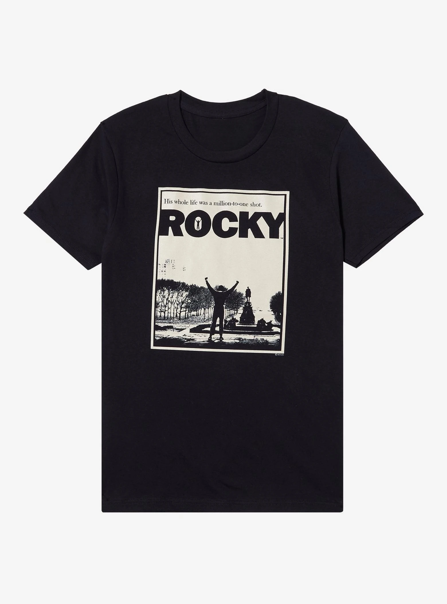 

Футболка с постером фильма Rocky _ _ Футболка с принтом, летние хлопковые мужские и женские футболки класса люкс