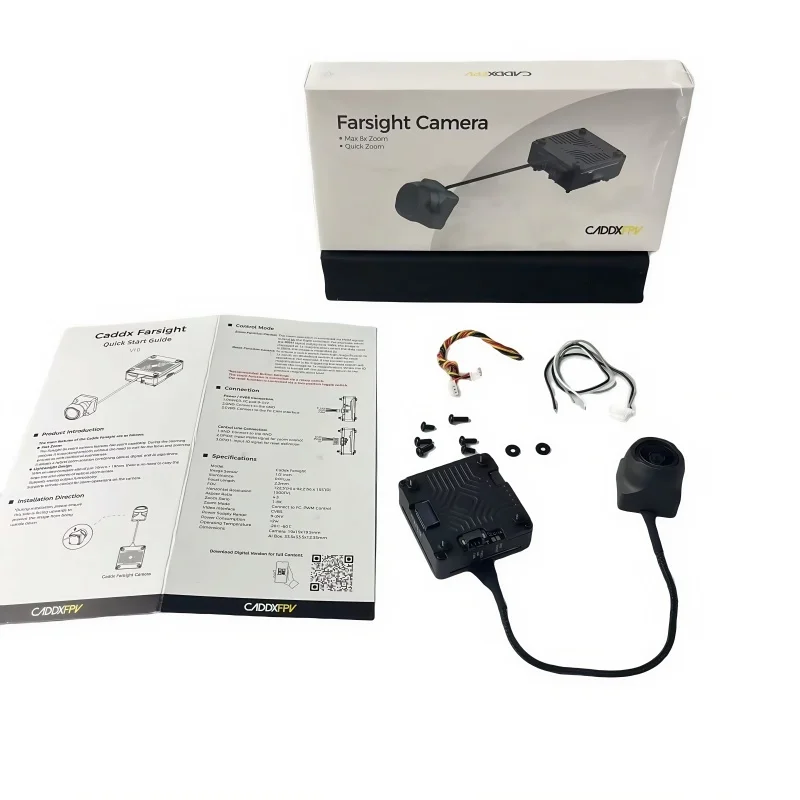 

CADDXFPV Farsight Camera zoom Analog Camera 8x AI For drone simulation intelligent zoom camera integrated module