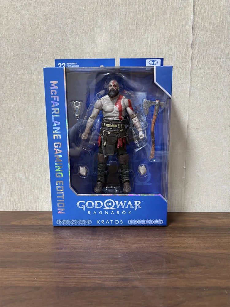 Mcfarlane Toys Kratos/Einherjar Ragnarok/Fallout Joshua Graham New Vegas/T-45/T-60 Paladin Danse 7in Action Figure Model Doll view 3