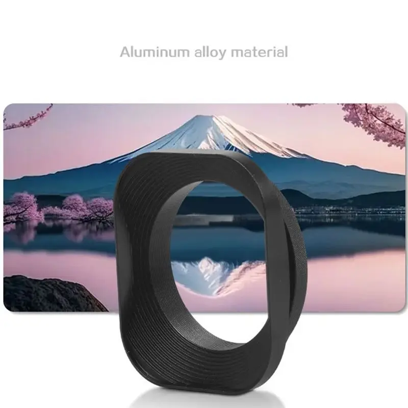 BNVN-Square Shape Lens Hood 52Mm For DSLR Camera Mirrorless Lens Camera Photography Accessories
