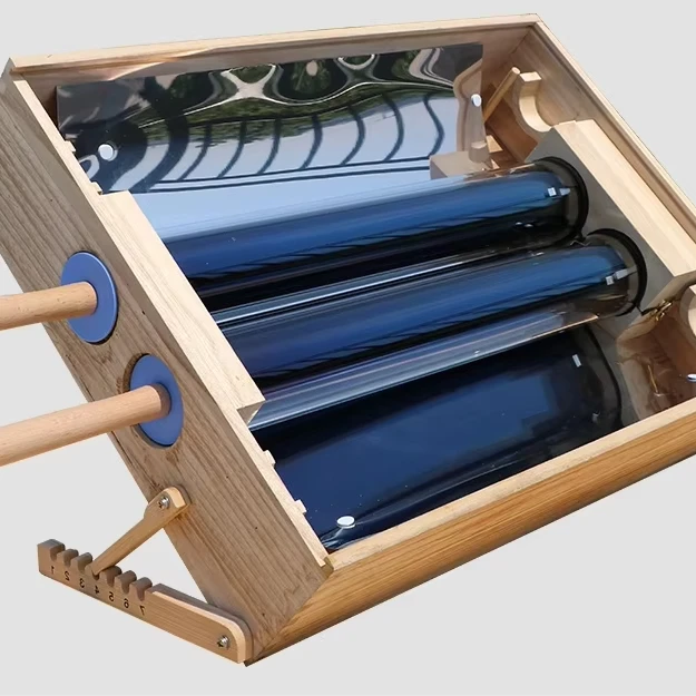 Double Tube Wooden Cooker LP-70-530 D - Efficient Outdoor Oven for Camping & Home Cooking