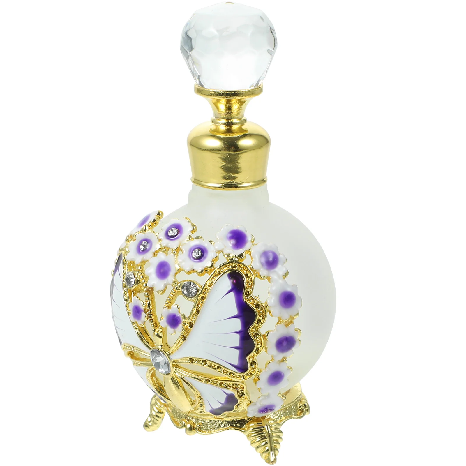 Garrafa de óleo essencial dubai vazia garrafas de perfume itens decorativos de vidro vintage recarregável fantasia