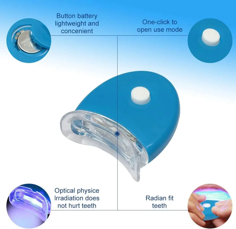 LED Tanden Whitening Licht Whitening Blauw Licht UV Licht Bleken Laser Tanden Bleken Witter Lamp Persoonlijke Tandheelkundige Behandelingen