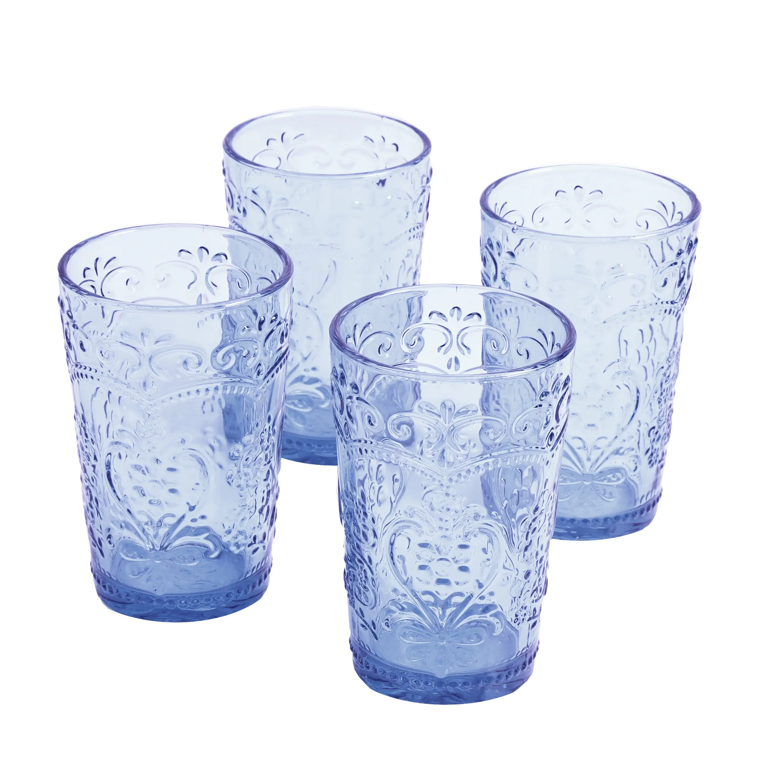 

Amelia Tumbler, Blue, Set of 4
