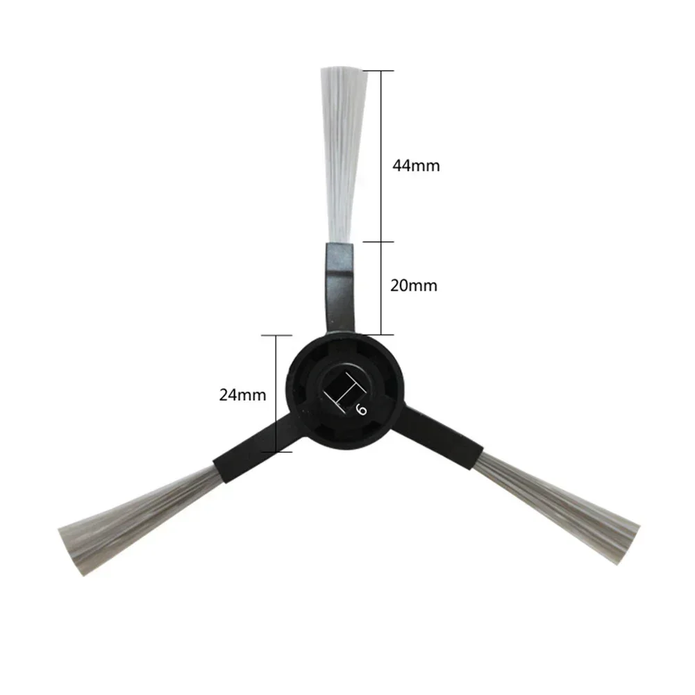 6 قطعة فرشاة جانبية للزاوية لتيفال لـ X-PLORER SERIE 130 AI جهاز آلي لتنظيف الأتربة أجزاء قطع غيار فرشاة جانبية