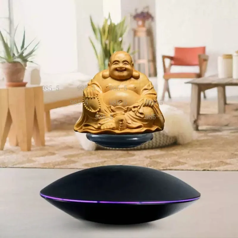 Creative Magnetic Levitation Display Rack 360 Rotation Decorative Ornament Gift