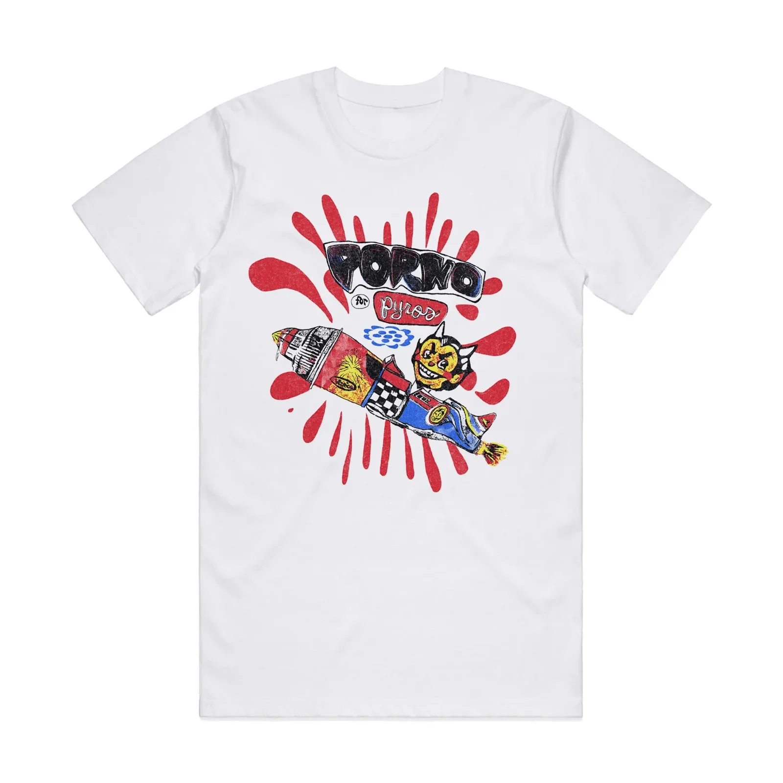 Porno For Pyros Band Fan Cotton White All Size T Shirt S2893