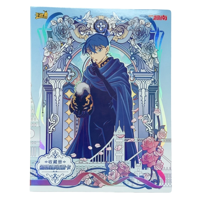 Caixa original nova em kayou detetive conan cartão anime personagem kaito yukiko shinichi clássico herança coleção presente