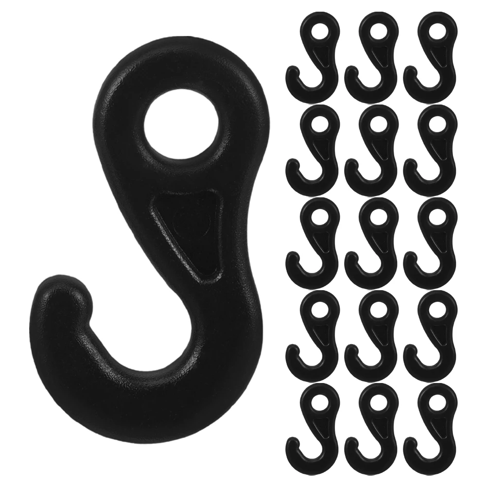 

30pcs Windproof Tarp Clamps Fix Shaped Camping Gear Camping Gear Hook Strap Rope Plastic Canopy Fastener