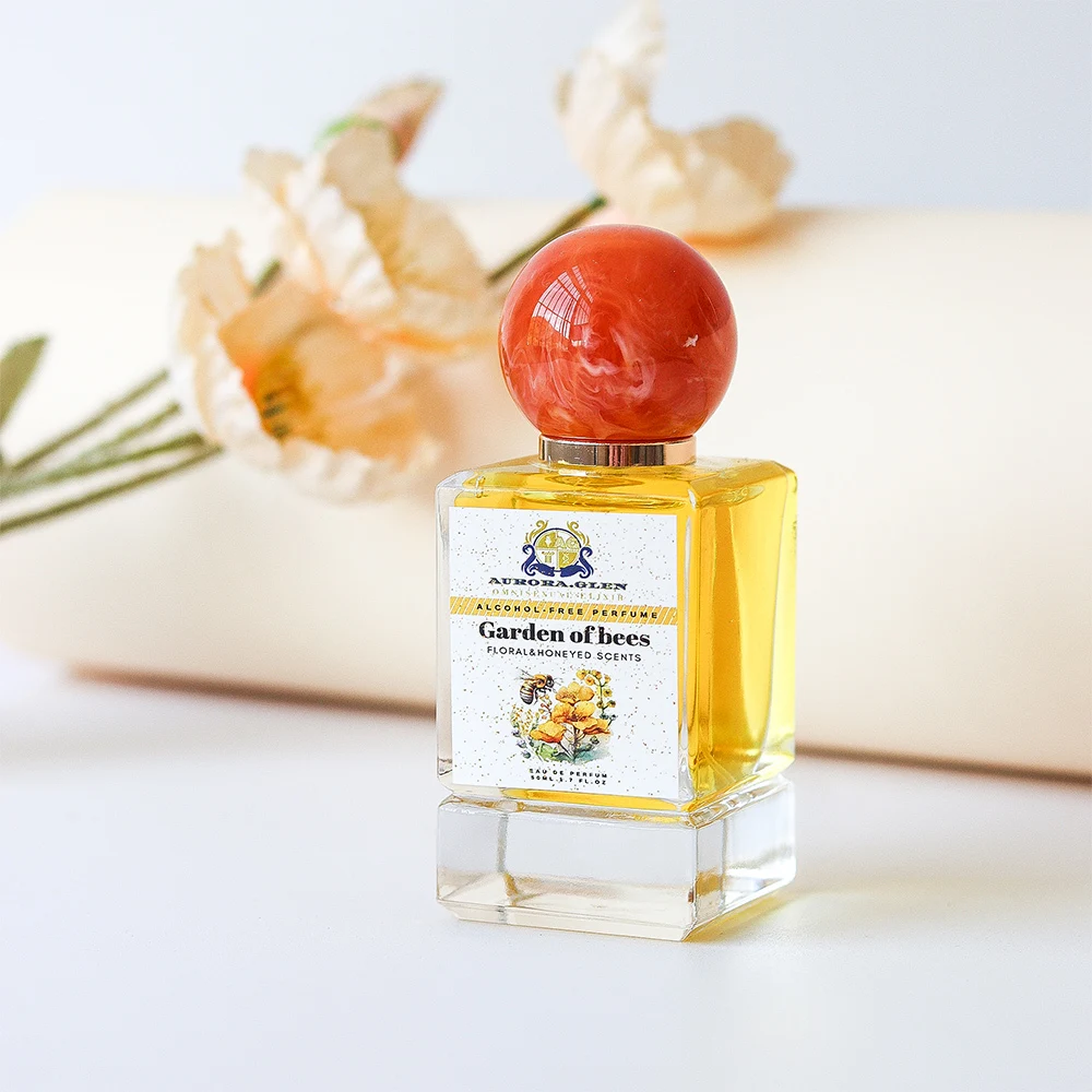 

perfumes Women's Floral Gourmand Perfume - Long Lasting 50ml alcohol-free with Vanilla Musk Amber - Luxurious Honey Scent