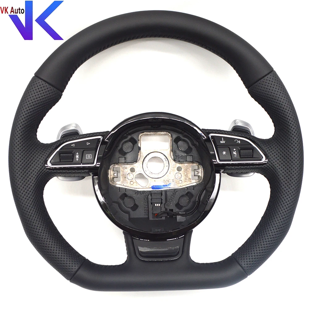 For Audi A3 A4 B8 A6 C7 Multi-Function Steering Wheel Assemble With Paddle