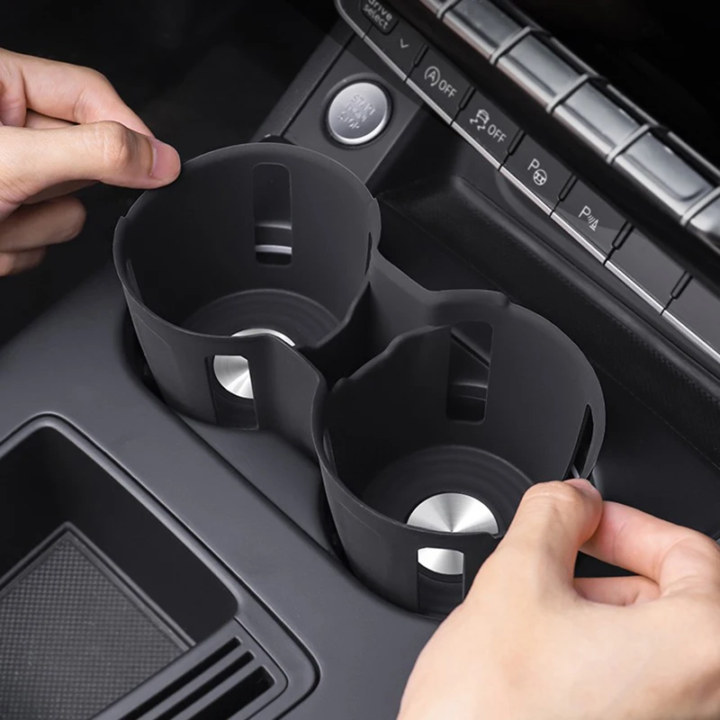 Силиконовая подставка под кружку Mat специально для Audi A4L B9 Sedan Avant Allroad A5 2017 2018 2019 2020 2021 2022 2023 2024, аксессуары для интерьера