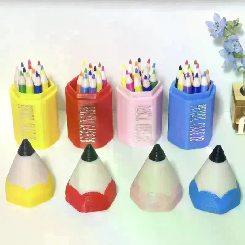 10/12Pcs Kid Pretend Spielen Spielzeug Puppenhaus Miniatur Farbige Stift Mini Bleistift Schule Liefert Modell Puppe Haus Zubehör