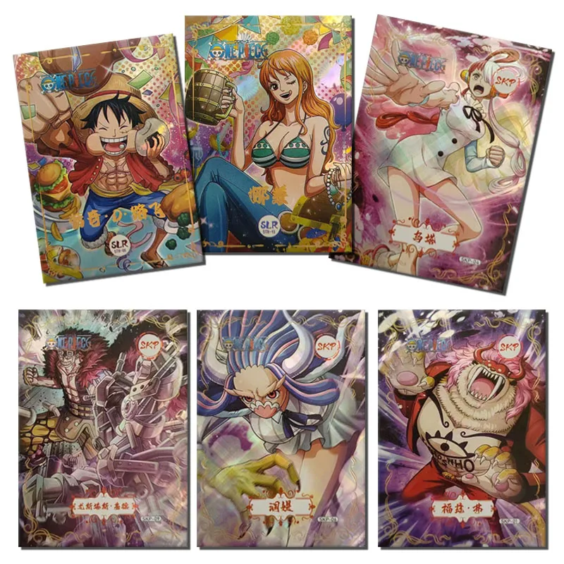 ONE PIECE SLR card Monkey D. Luffy Tony Tony Chopper Nami UTA BROOK Eustass Kid Game Collection Birthday Christmas gifts