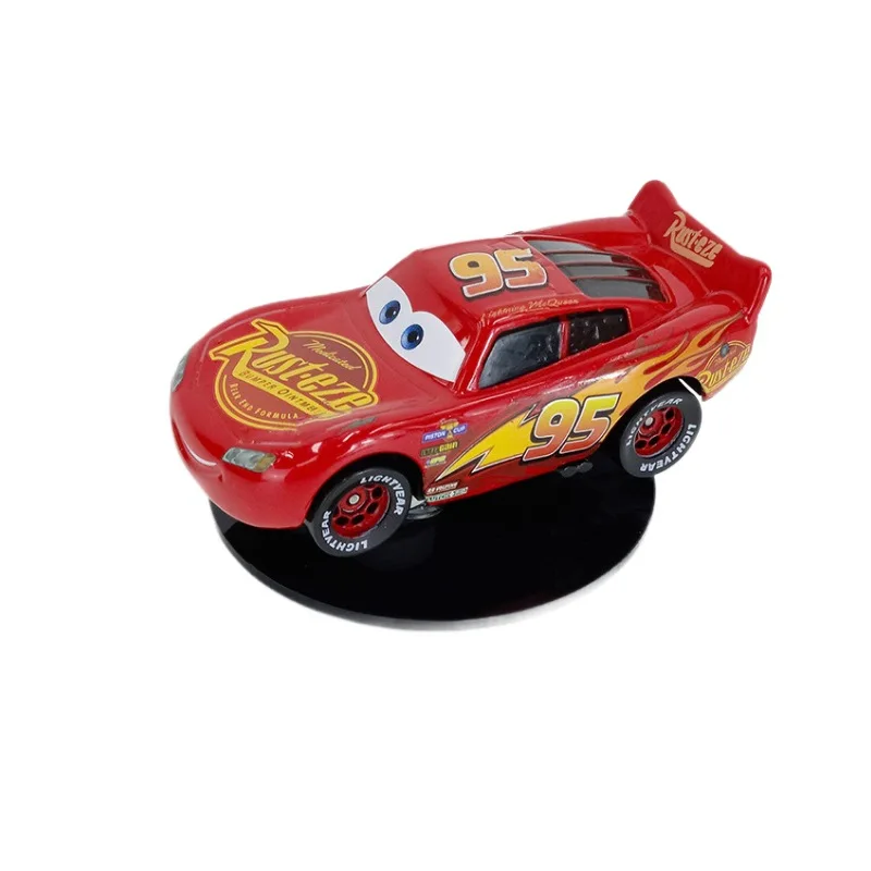 Disney Pixar Cars Lightning McQueen legering automodel - draaiende en drijvende actie met autolijm, leuk autodecor voor verzamelaars