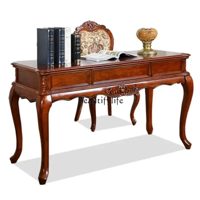 

FG28American solid wood desk bedroom study office study desk