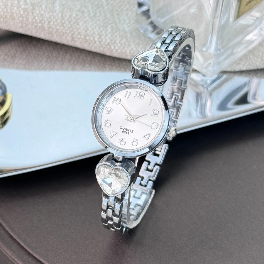 Espumante amor pulseira digital completa relógio feminino moda conjunto de cores relógio feminino nicho alta moda relógio