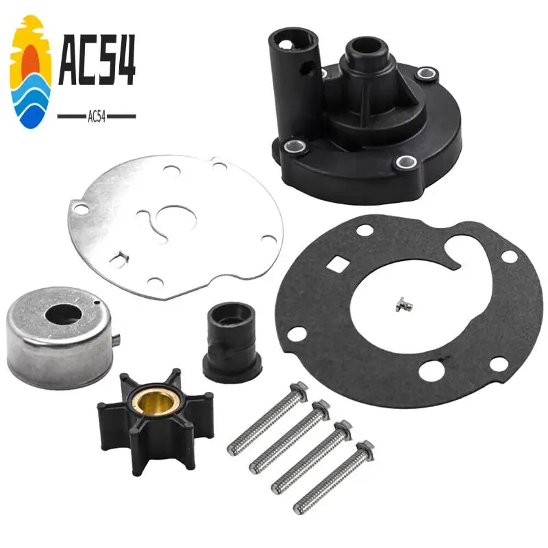 

AC54-391391 778166 382797 Water Pump Impeller Set 763758 Fit For Johnson Evinrude 5.5HP 6HP 7.5HP Outboard Motors Accessories