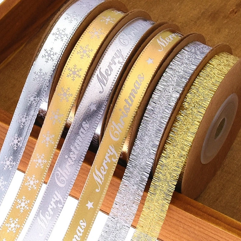 DIY-Weihnachtsparty-Verpackungs-Dekorzubehör-Material-Weihnachtsbaum-Sternband