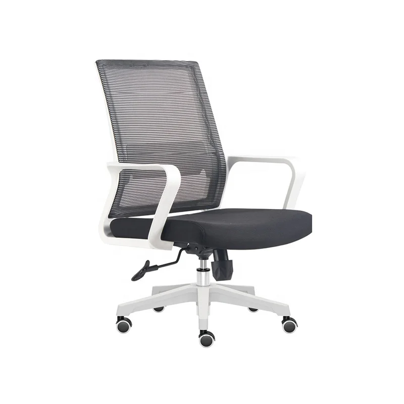 Factory Direct Sales White Office Chair Cheap Mesh Work Chairpromote sales