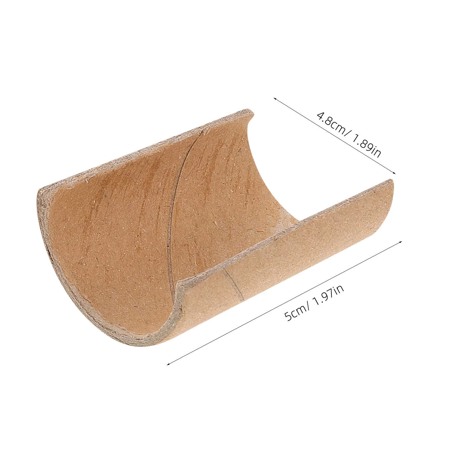 10 قطعة أنابيب ورق يدوية نصف دائرية أنابيب كرافت للأطفال مشاريع مدرسية ذاتية الصنع أدوات تعليمية إبداعية نشاط الفصول الدراسية