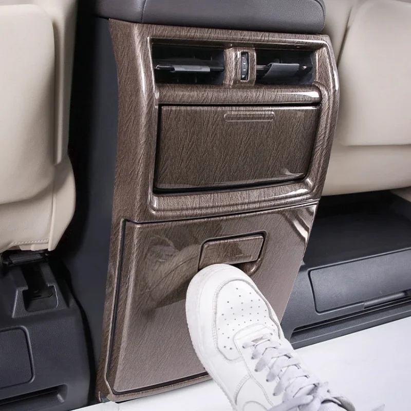 Rear Out Trend Anti-kick Panel Pad For Toyota Alphard Vellfire 40Series 2024-2025 Modified Accessories Air Vent Protective Panel