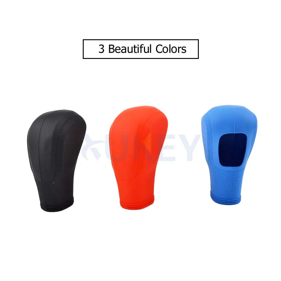 Silicone Car Gear Shift Knob Cover For Chevrolet Cruze 2009-2016 Automatic Auto Gearshift Head Handball Lever Collar Covers Case