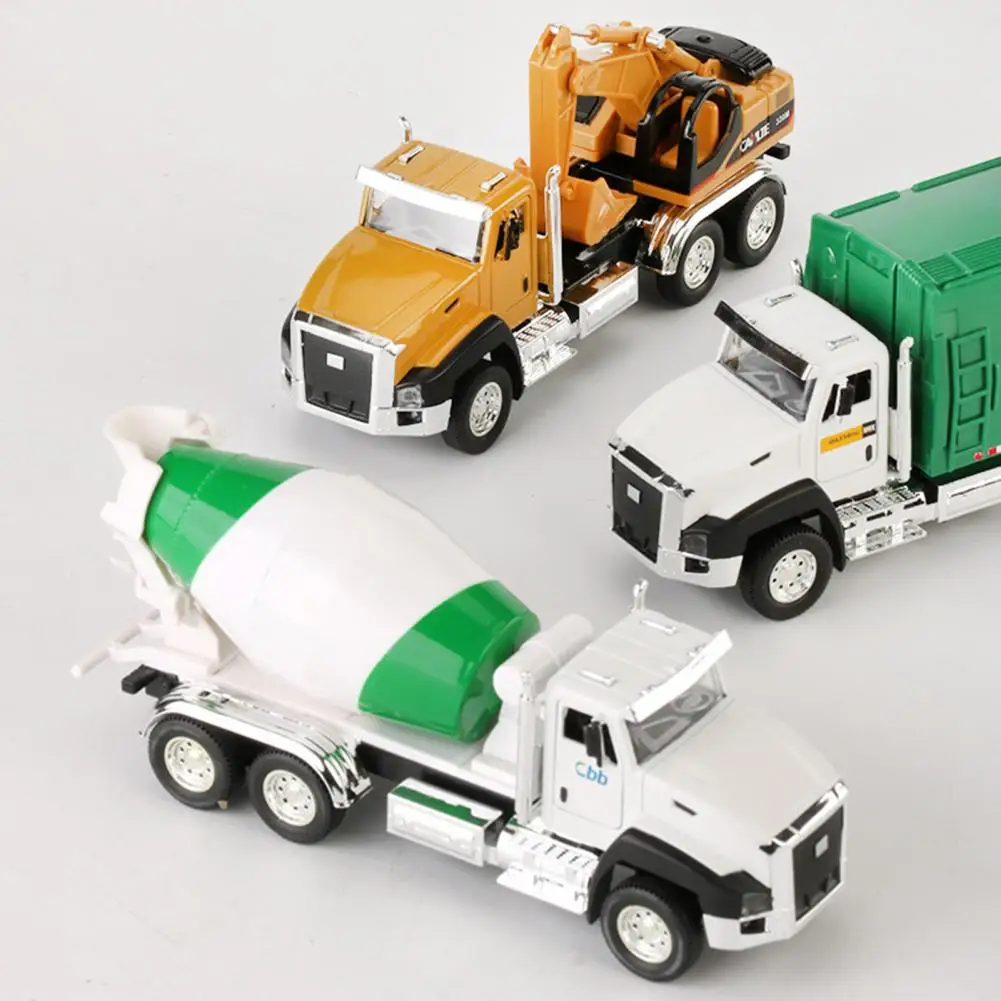 Modelo de camión de simulación para niños, juguete de lucha contra incendios ABS, coche de rescate, juguete de fuego inercial, camión de bombero para regalo ﻿