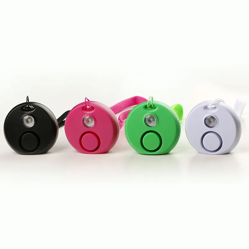 130DB Cute And Small Anti-wolf Alarm Multifunctional And Multicolored High-brightness Keychain Emergency Alarm