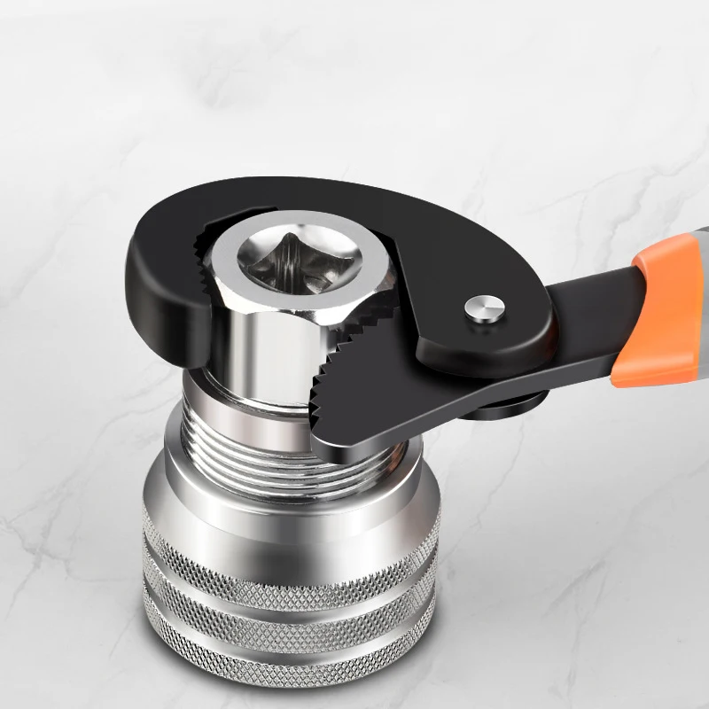 Adjustable magic sleeve Hex Universal Socket Torque Ratchet Wrench Head Spanner Sleeve Repair Tool - view 4