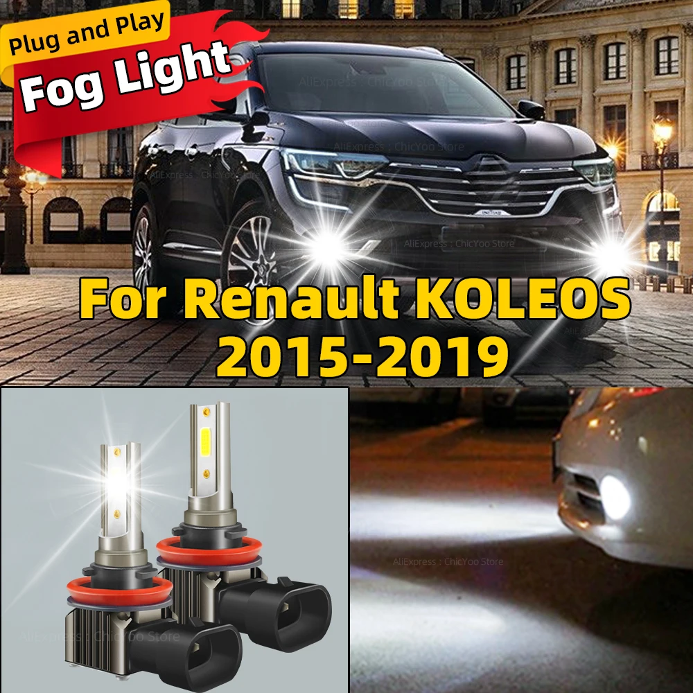 2X H11 H8 H9 Led Fo…