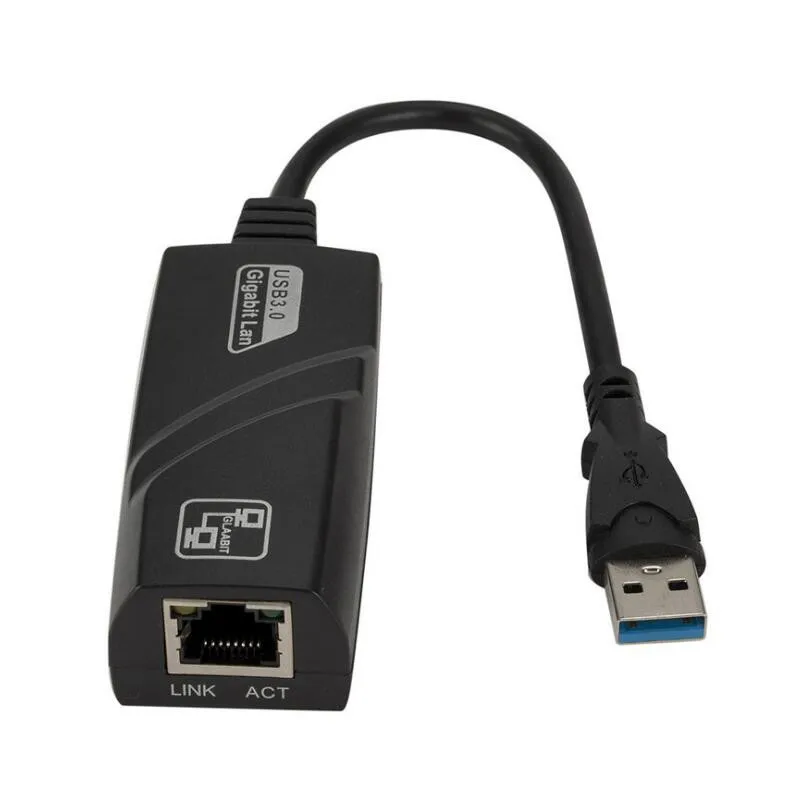 3.0 Wired USB TypeC 10/100/1000 Mbit/s USB zu Rj45 Lan Ethernet Adapter RTL8153 Netzwerkkarte für PC MacBook Windows Laptop
