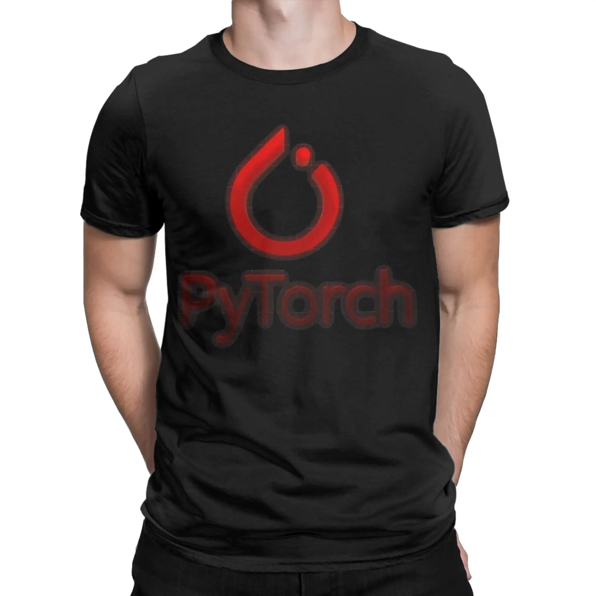 Pytorch Merch Men Women T Shirt Pure Cotton Tee Printed  Tops T-shirt