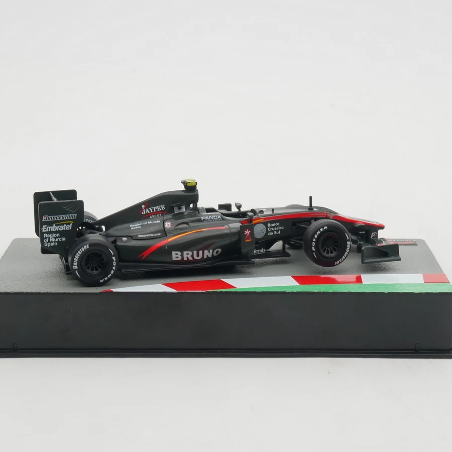 Toy Vehicle Collection Ixo 1:43 HAT F110 2010 Bruno Senna Racing Diecast Car Model