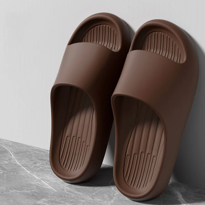 NONE Große Größe 50 51, Sommer-Hausschuhe für Männer und Frauen, EVA, leicht, offene Zehen, schnell trocknend, für Zuhause, Rutschen, flache Sandalen, Strand-Paar-Schuhe 4