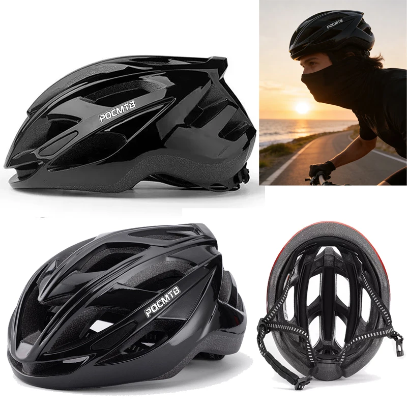 

POCMTB Road Cycling Helmet Men Women Outdoor Sports Riding MTB Helm Bicycle Safely Cap Mountain Bike Cycle Helmets Casque Velo