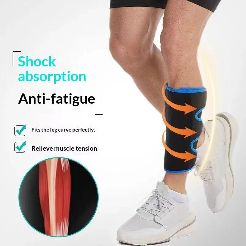 Adjustable Shin Guard for Beginners Calf Compression Brace 1Pc for Cycling Football Basketball
