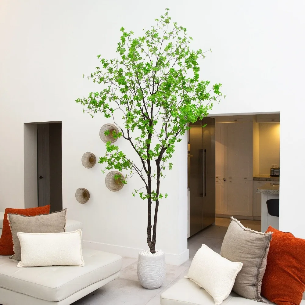 

10’ Artificial Minimalist Enkianthus Tree Home Decor.