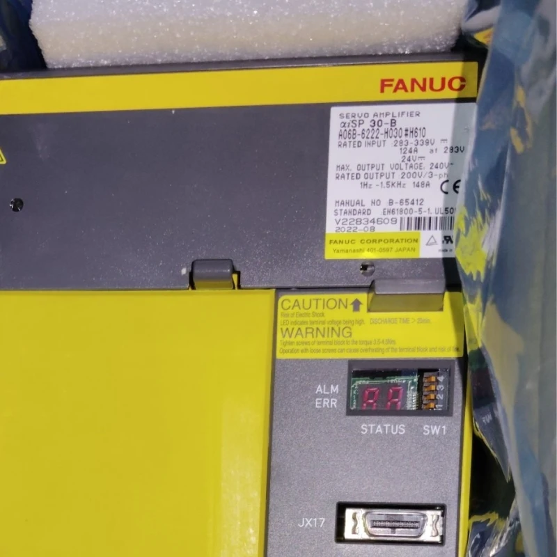 Tested ok Fanuc A06B-6222-H030#H610 Servo Drive Expedited Delivery
