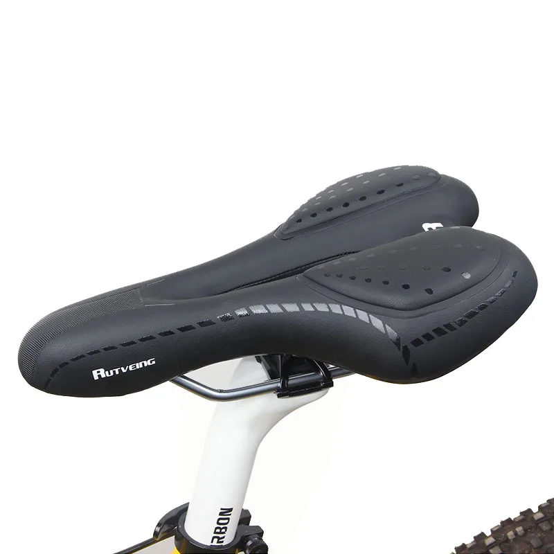 2PCS Bicycle Saddle Outdoor Mountain Bike Saddle Thickened Bicycle Dead Car Cushion