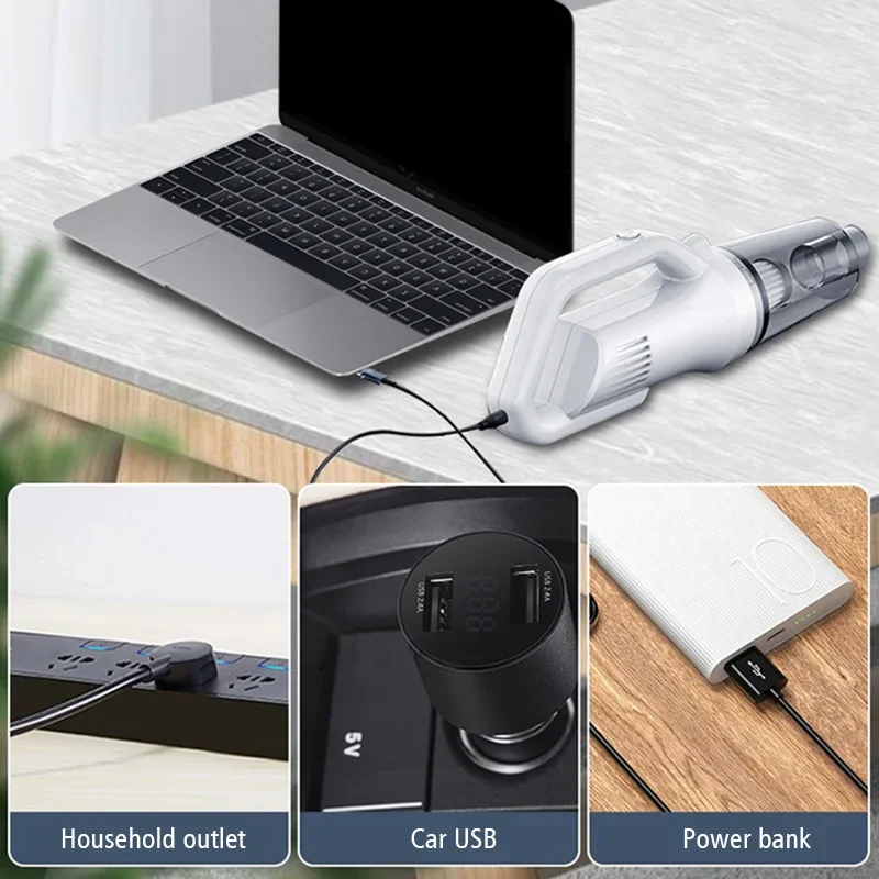 Wireless Handheld Vacuum Cleaner | Cordless Car & Household Appliance | 9000Pa/12000Pa Suction