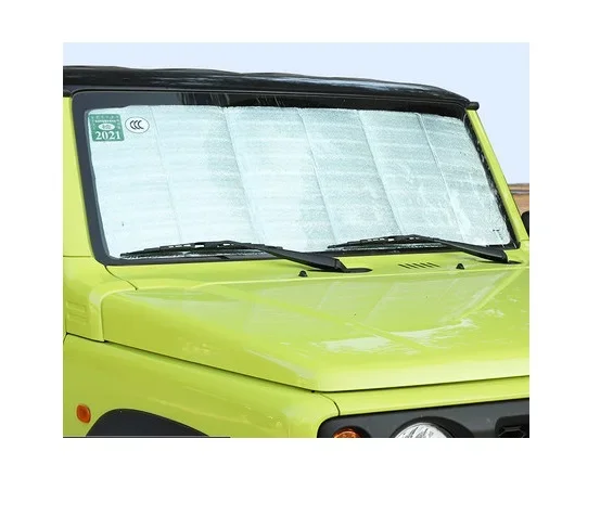 Car Front Windshield Sunshades Sun Visor Cover for Suzuki Jimny JB74 JB64 2018-2020