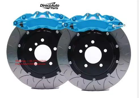 Big Brake Kit Calipers Model 9040 6-Pot Racing Auto Brake System Racing Brake Discs Compatible for A1a3a4s3q3 A5 A4 A6 A7