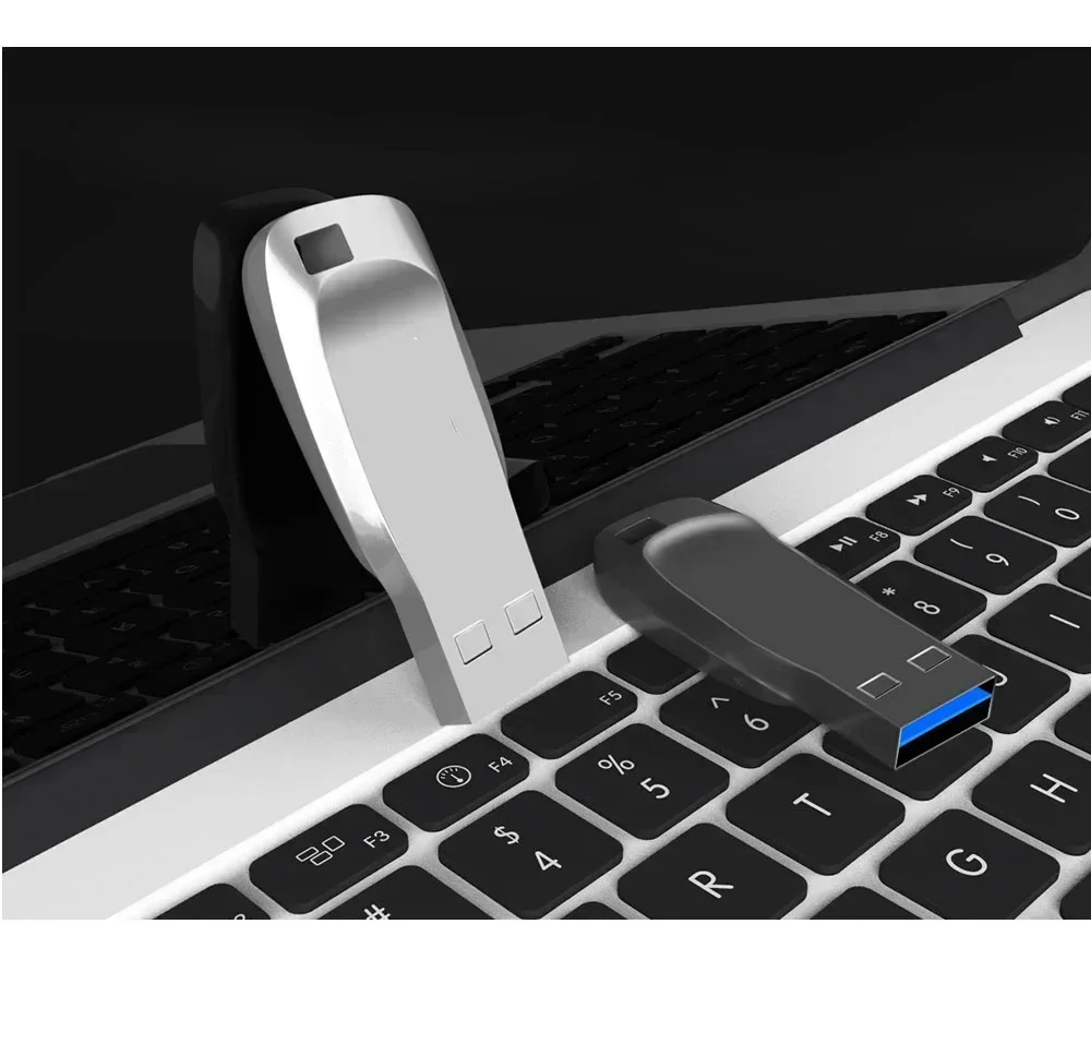 Unidad Flash USB de Metal resistente al agua, pendrive de 64GB, 32GB, 16GB, 8GB, 4GB, 128GB, 2,0 GB, 256GB, 512GB