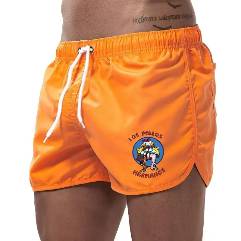 Мужские спортивные купальники, сексуальные пляжные шорты, брюки для доски для серфинга, дышащие и удобные для летней рыбалки, 2025 год, хит продаж