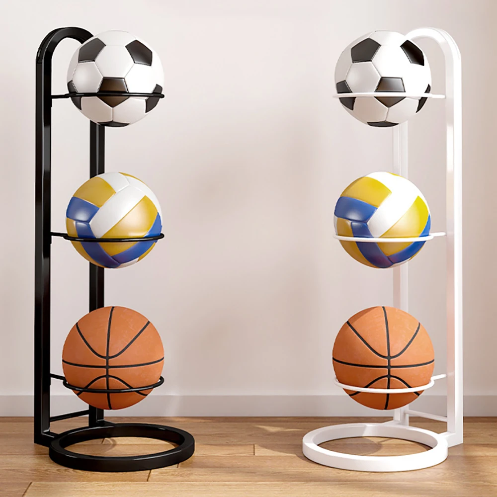 Indoor Children Basketball Storage Rack Home Put Balls Football Storage Basket Placed Shelf Kindergarten Volleyball Stand Holder