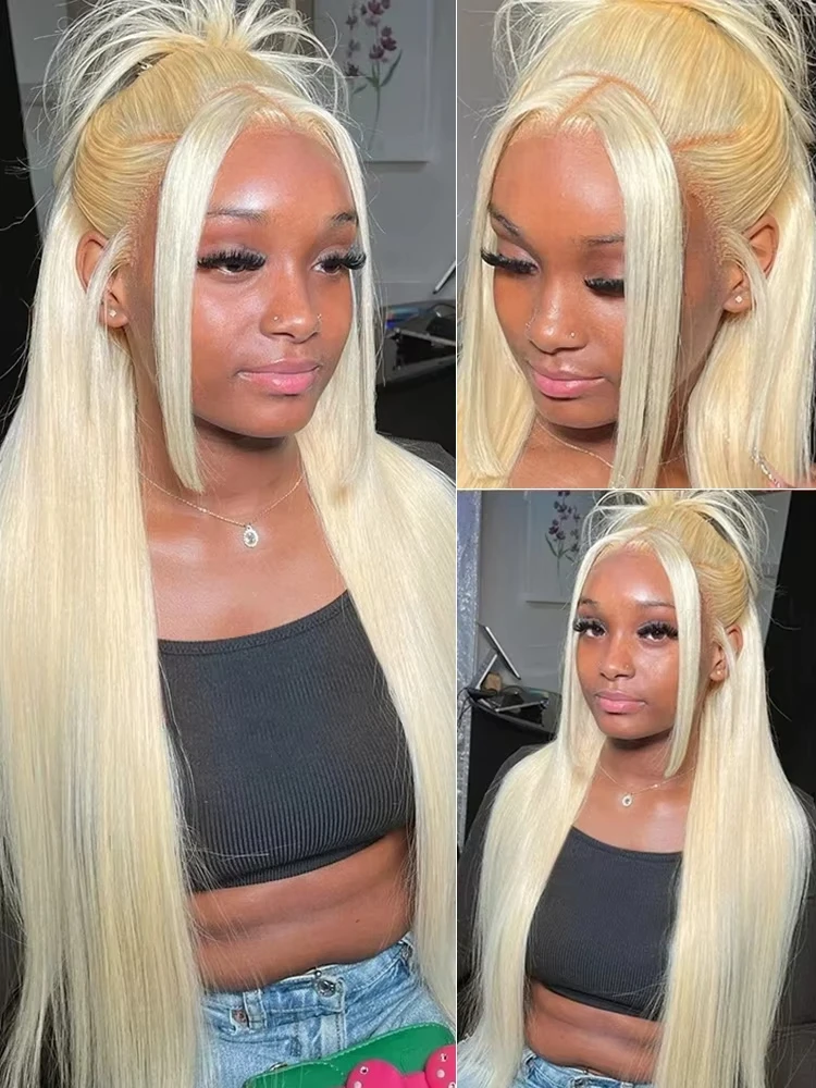 200 Density 40 Inch 613 Lace Front Wig Human Hair 613 Lace Front Wig Human Hair Blonde Wig Human Hair 13x4 Straight Lace Frontal