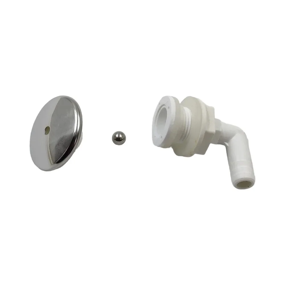 Bathtub SPA Bubble Nozzle Combining Stainless Steel Strength and PVC Resilience for Massage Tub Surf Tub Functionality