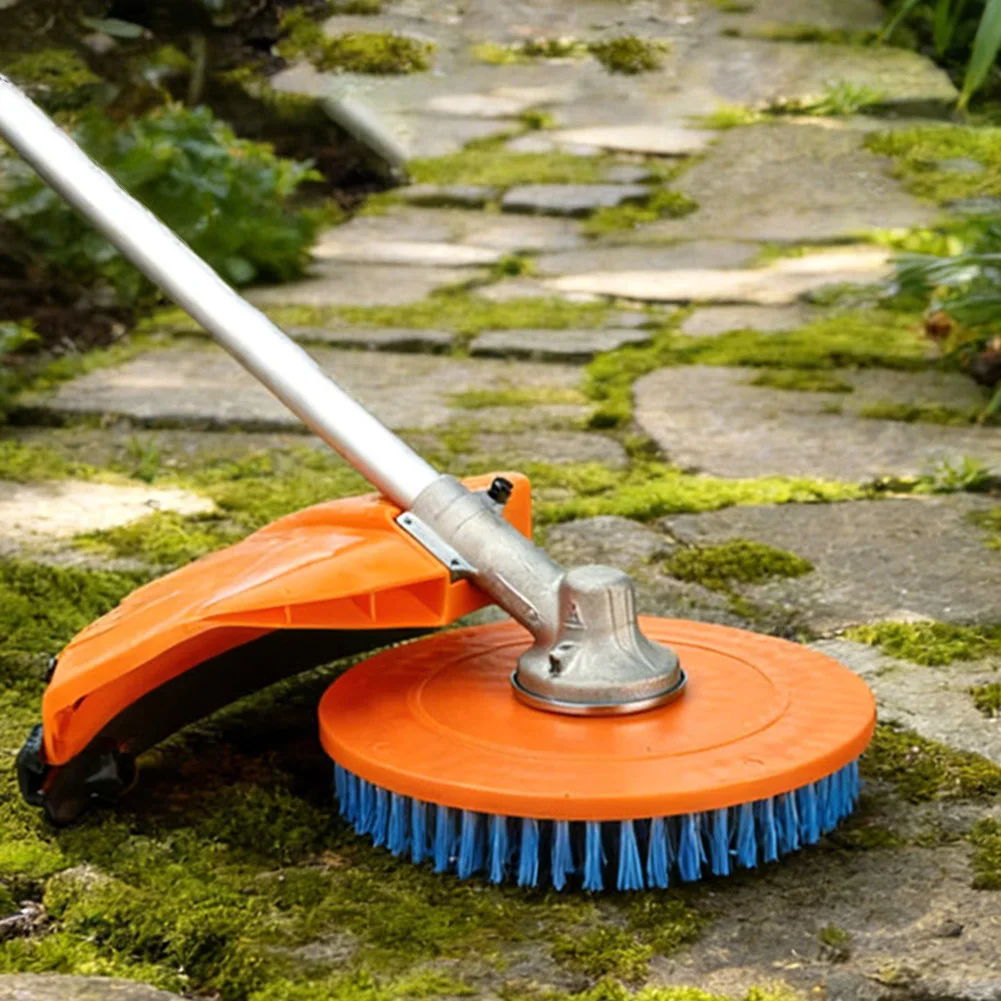 Efficient Lawnmower Cleaning Brush Lawn Mower Nylon Brush Cleaning Brush Floor Cleaning Tools Garden Power Tools